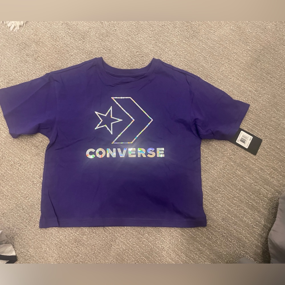 NWT CONVERSE GIRLS TSHIRTS 12-13 years
